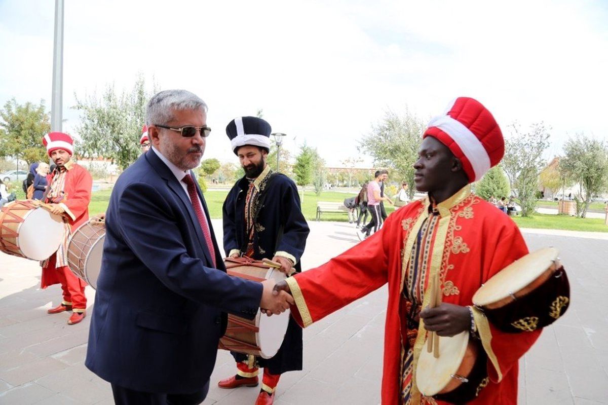 ASÜ mehter takımından mini konser