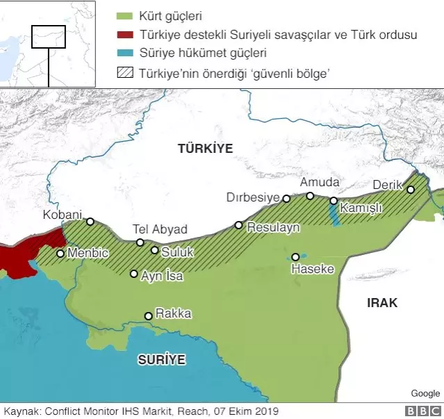 Baris Pinari Harekati Suriye Nin Kuzeyindeki Demografik Yapi Son 100 Yilda Nasil Degisti Son Dakika Dunya