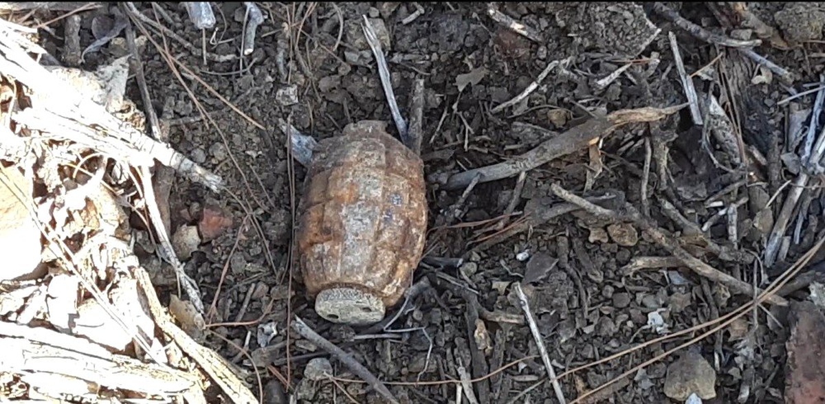 Çanakkale\'de 104 yıllık el bombası imha edildi