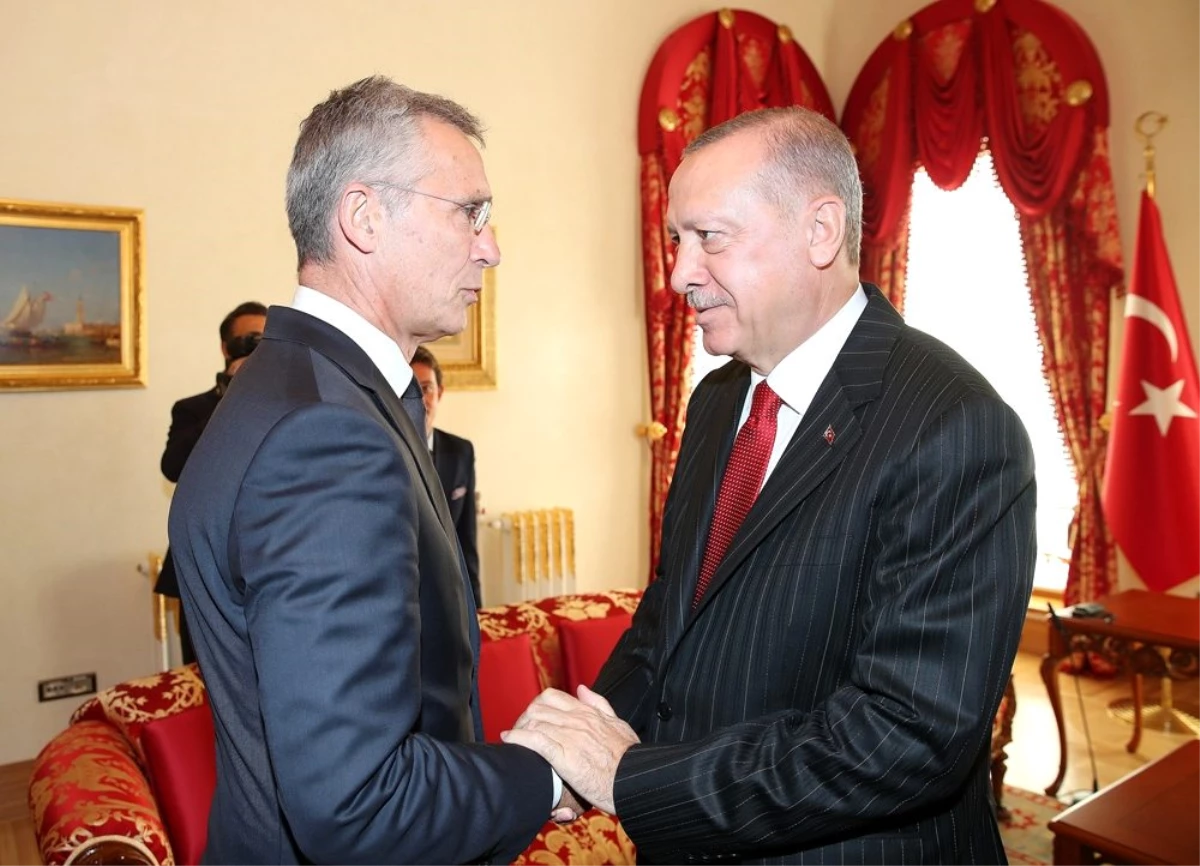 Cumhurbaşkanı Erdoğan, NATO Genel Sekreteri Stoltenberg\'i kabul etti