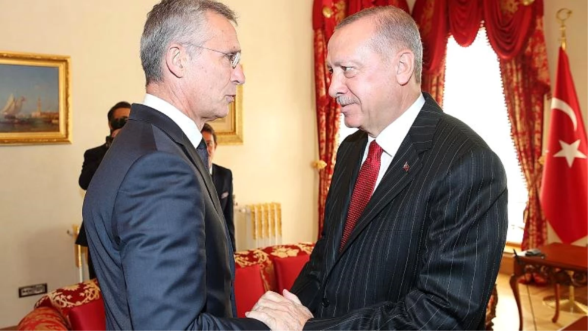 Cumhurbaşkanı Erdoğan, NATO Genel Sekreteri Stoltenberg ile görüştü