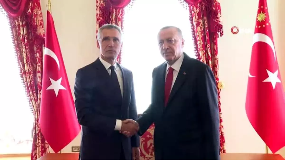 Cumhurbaşkanı Erdoğan, NATO Genel Sekreteri Jens Stoltenberg\'i kabul etti