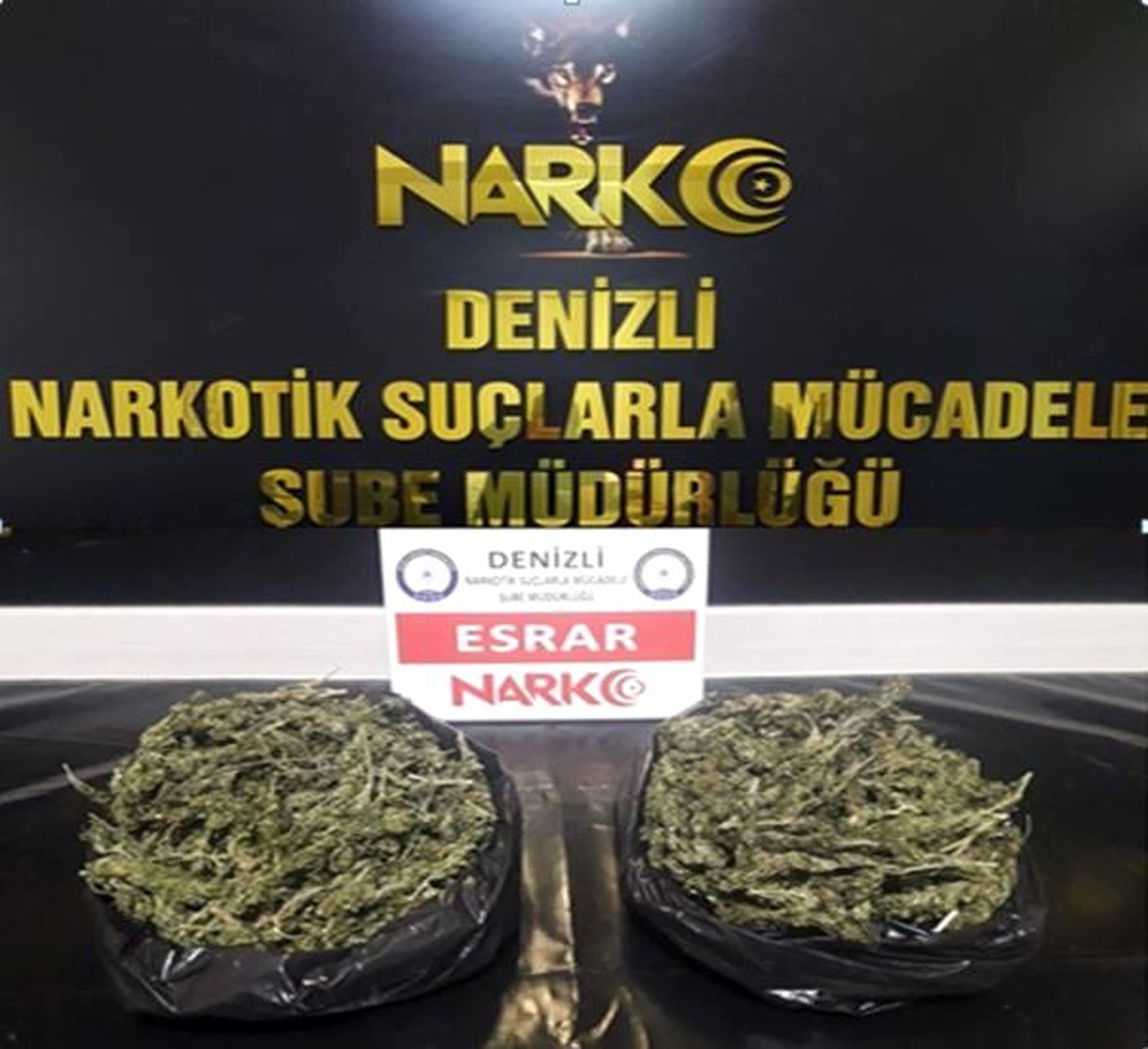 Denizli\'de son 10 günlük narkotik raporu açıklandı