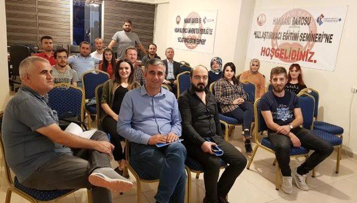 Hakkari\'de \'Uzlaştırmacı Eğitimi\' semineri