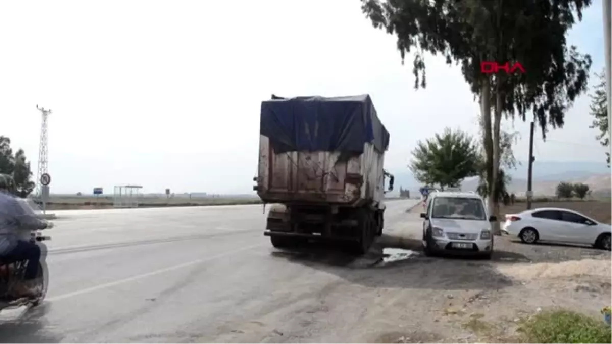 Hatay kamyonun çarptığı genç öldü