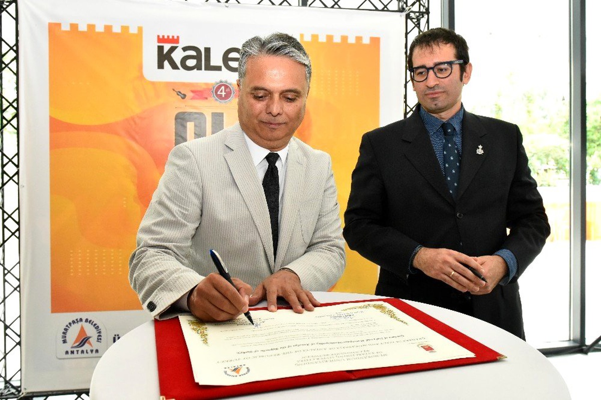 Muratpaşa ve Grada Belediyesi arasında iyi niyet protokolü imzalandı