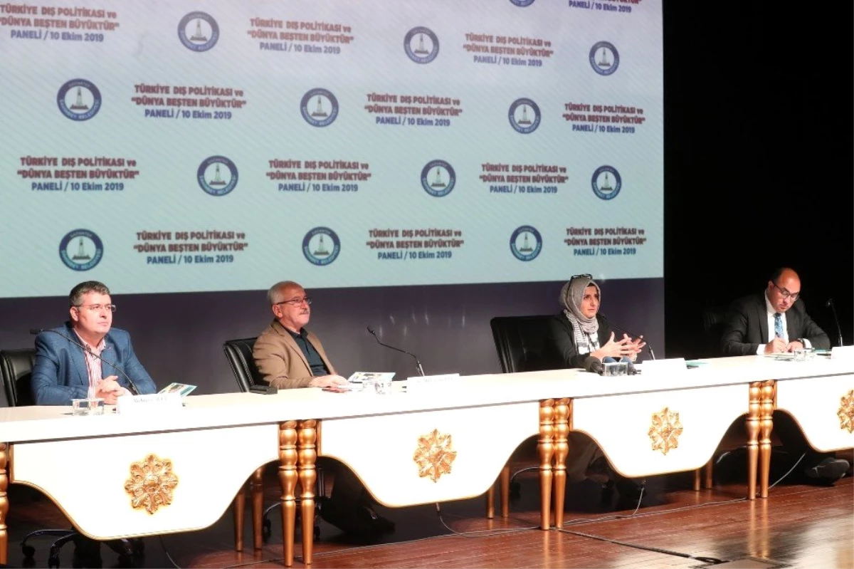 Şahinbey\'de "Türkiye Dış Politikası ve Dünya Beşten Büyüktür" paneli