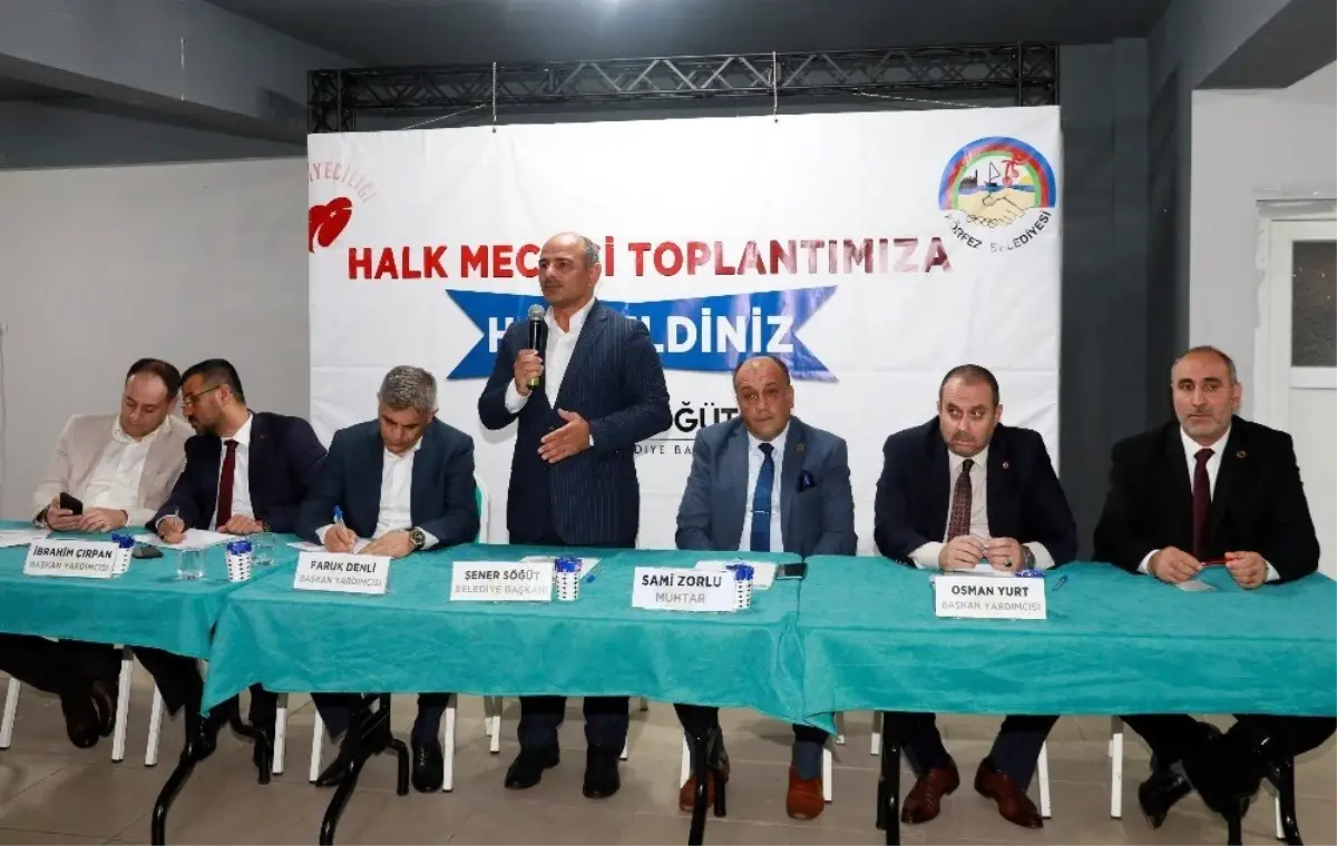 Başkan Söğüt, "Bizim tek derdimiz hizmet"