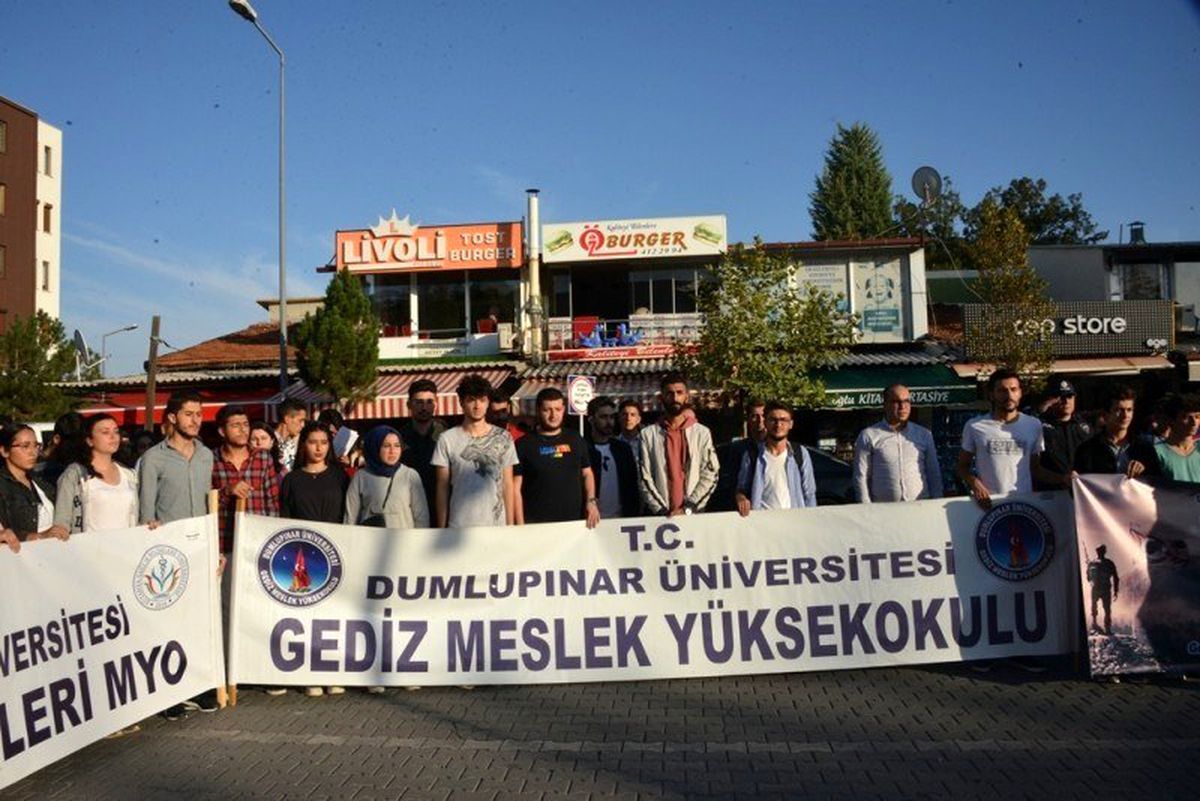 Gediz\'den Barış Pınar Harekatı\'na destek