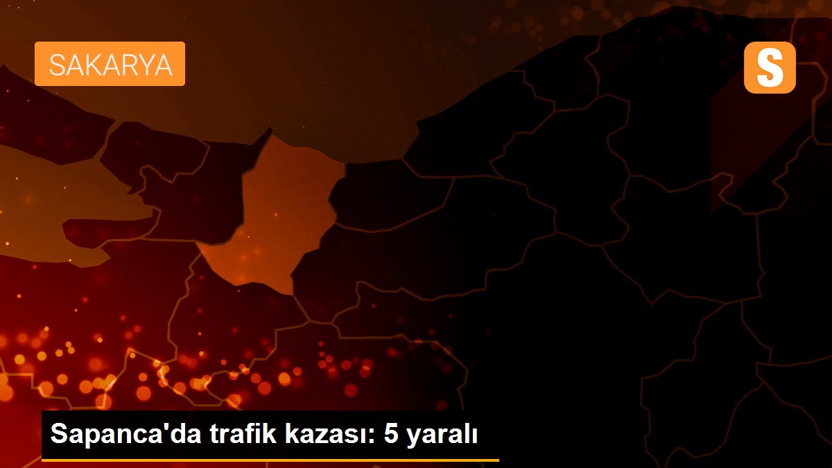 Sapanca\'da trafik kazası: 5 yaralı