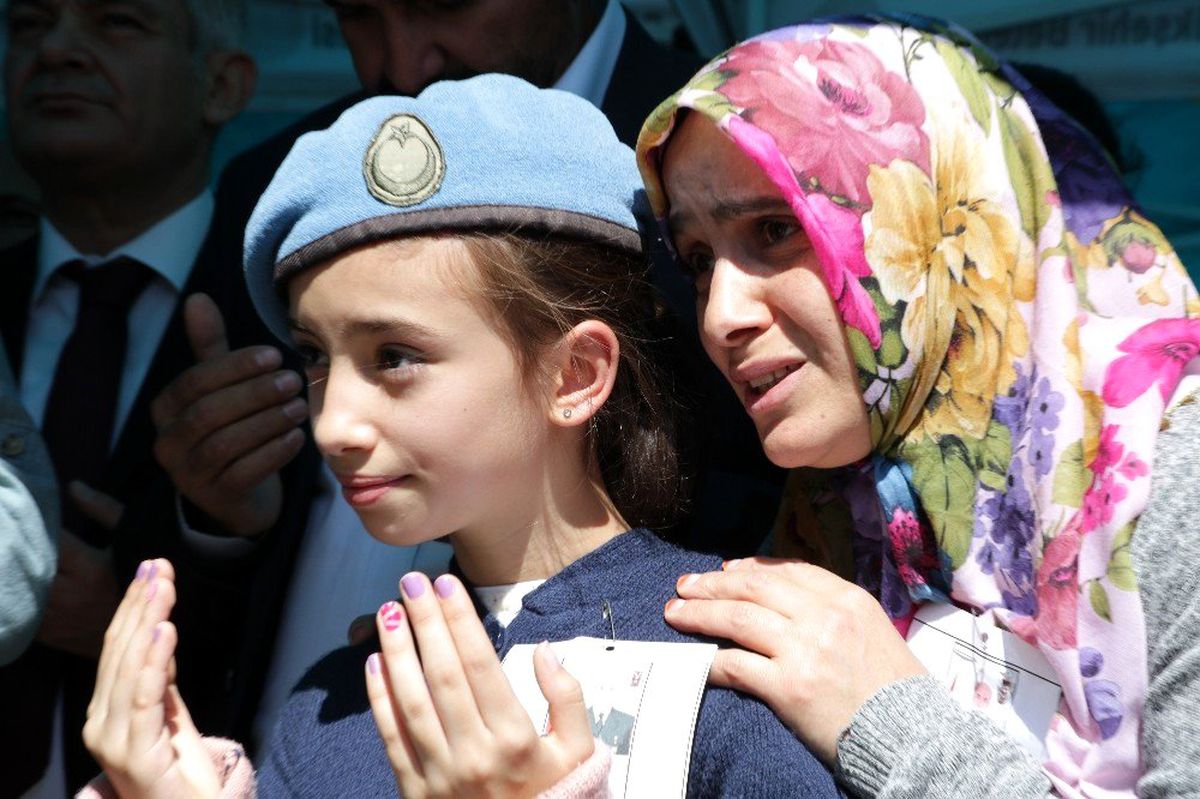 Şehit Hacı Bebek, son yolculuğuna uğurlandı