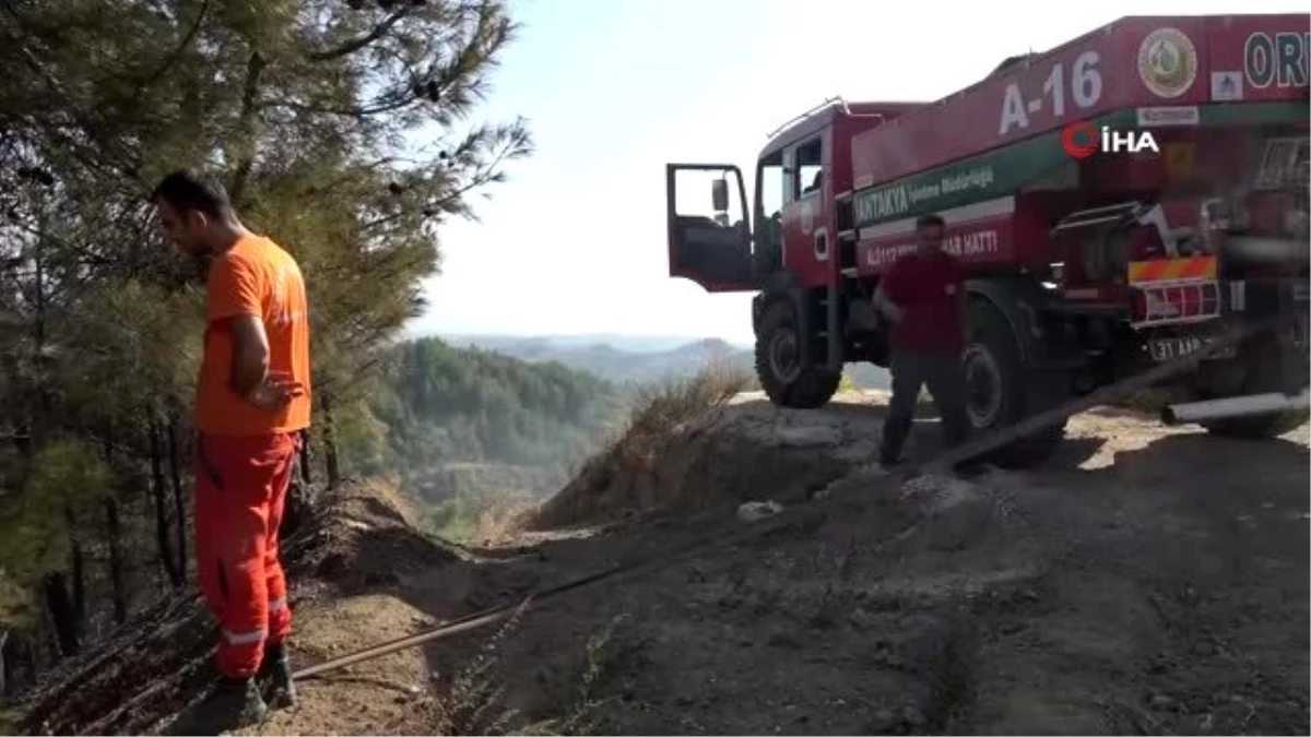 Hatay\'da orman yangını