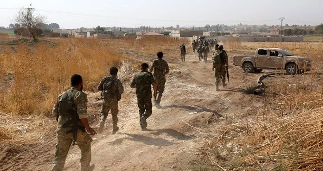 Suriye Milli Ordusu, Barış Pınarı Harekatı\'nda Tel Abyad\'ın batısına girdi
