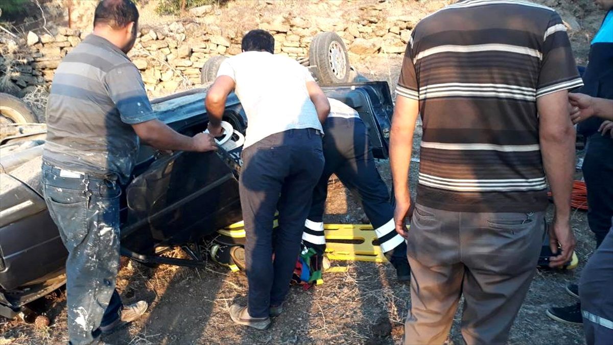 Aydın\'da trafik kazası: 2 yaralı