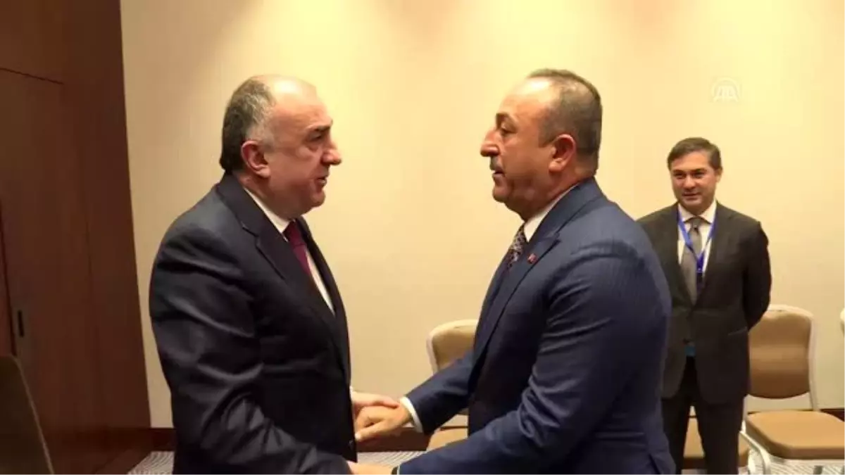 Çavuşoğlu-Mammadyarov görüşmesi - BAKÜ