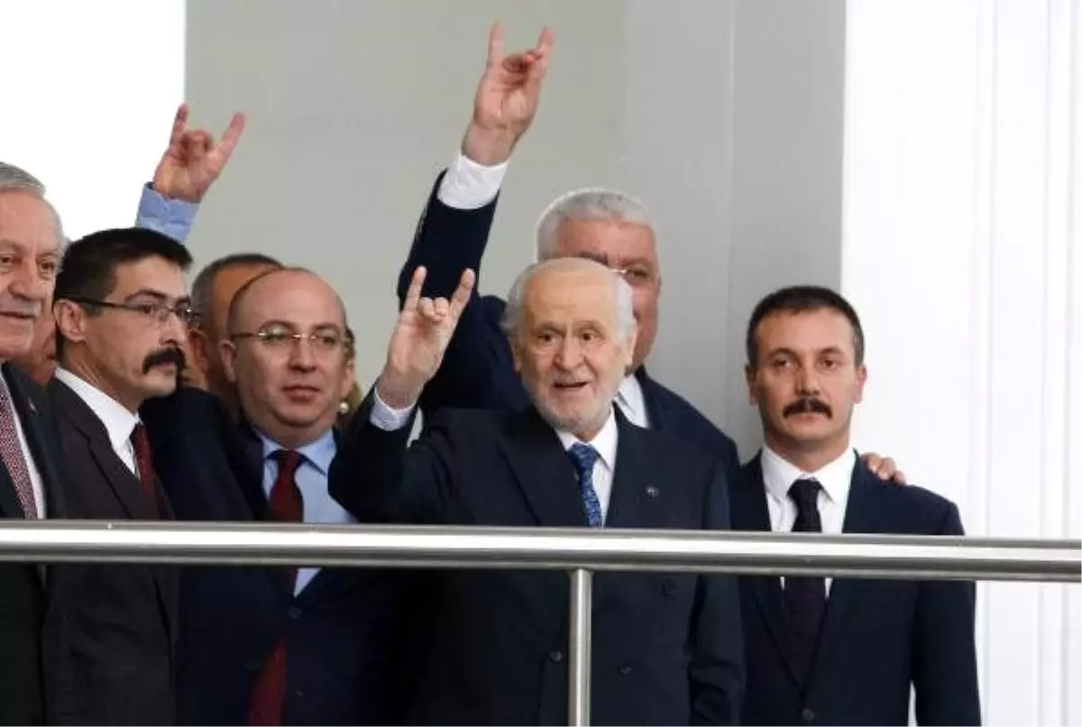 Devlet bahçeli, mesaiye başladı