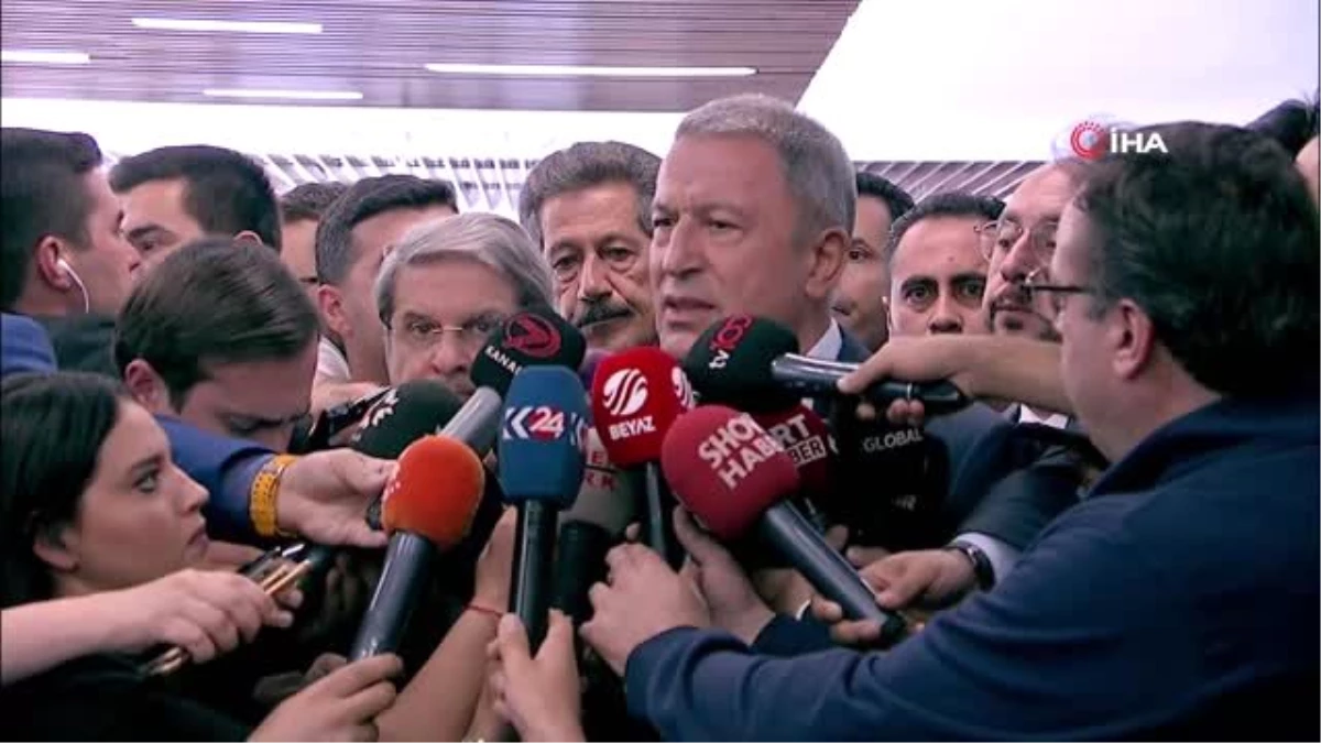 Hulusi Akar: "Bölgedeki tek DEAŞ hapishanesinin YPG\'liler tarafından boşaltıldığını gördük"