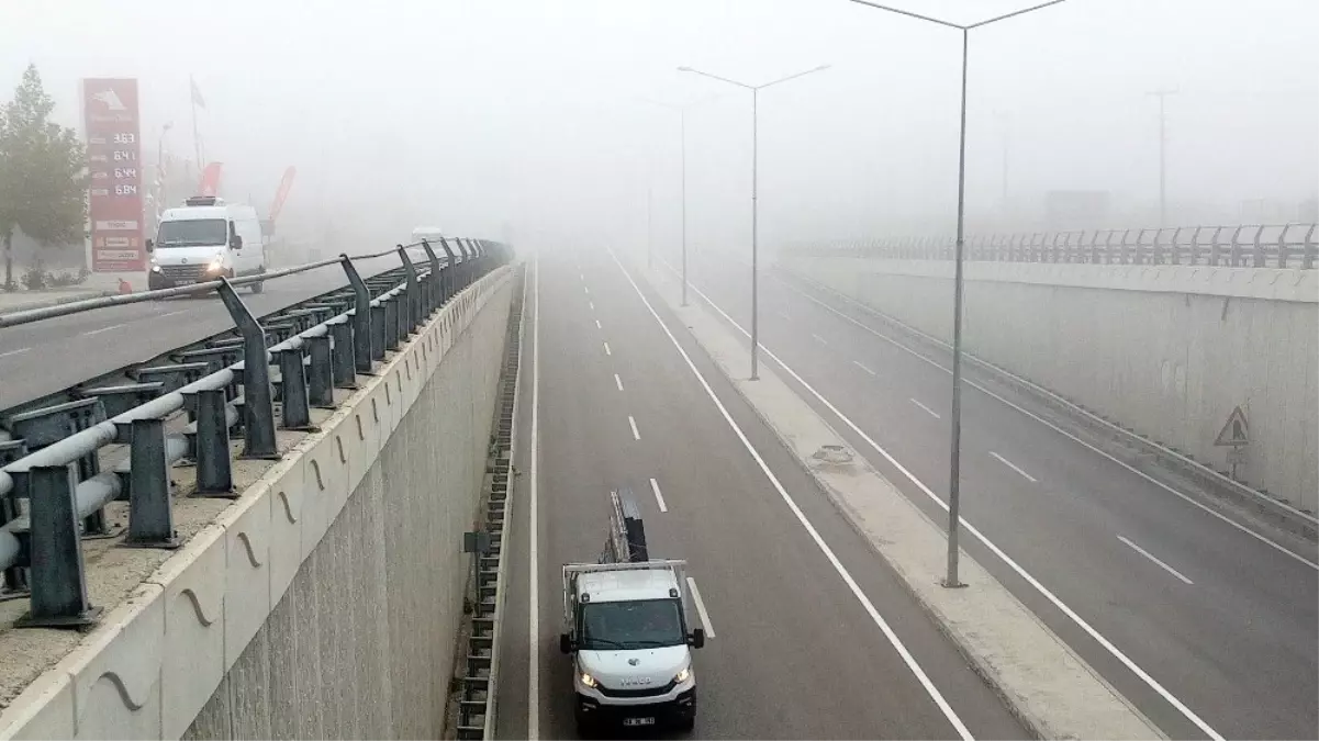 İstanbul-Çanakkale yolunda yoğun sis