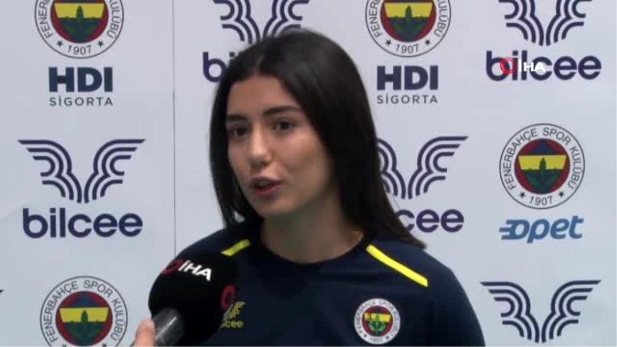 (Özel haber) Melis Yılmaz: "Fenerbahçe\'de oynuyorsanız hedefiniz her zaman şampiyonluk"