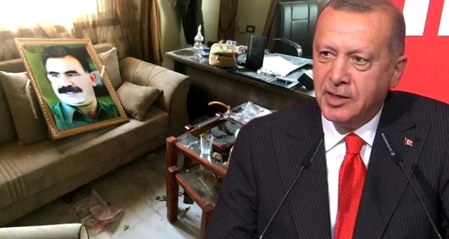 Cumhurbaşkanı Erdoğan: DEAŞ'lıların çıkarıldığı cezaevinde teröristbaşı Öcalan'ın fotoğrafı var