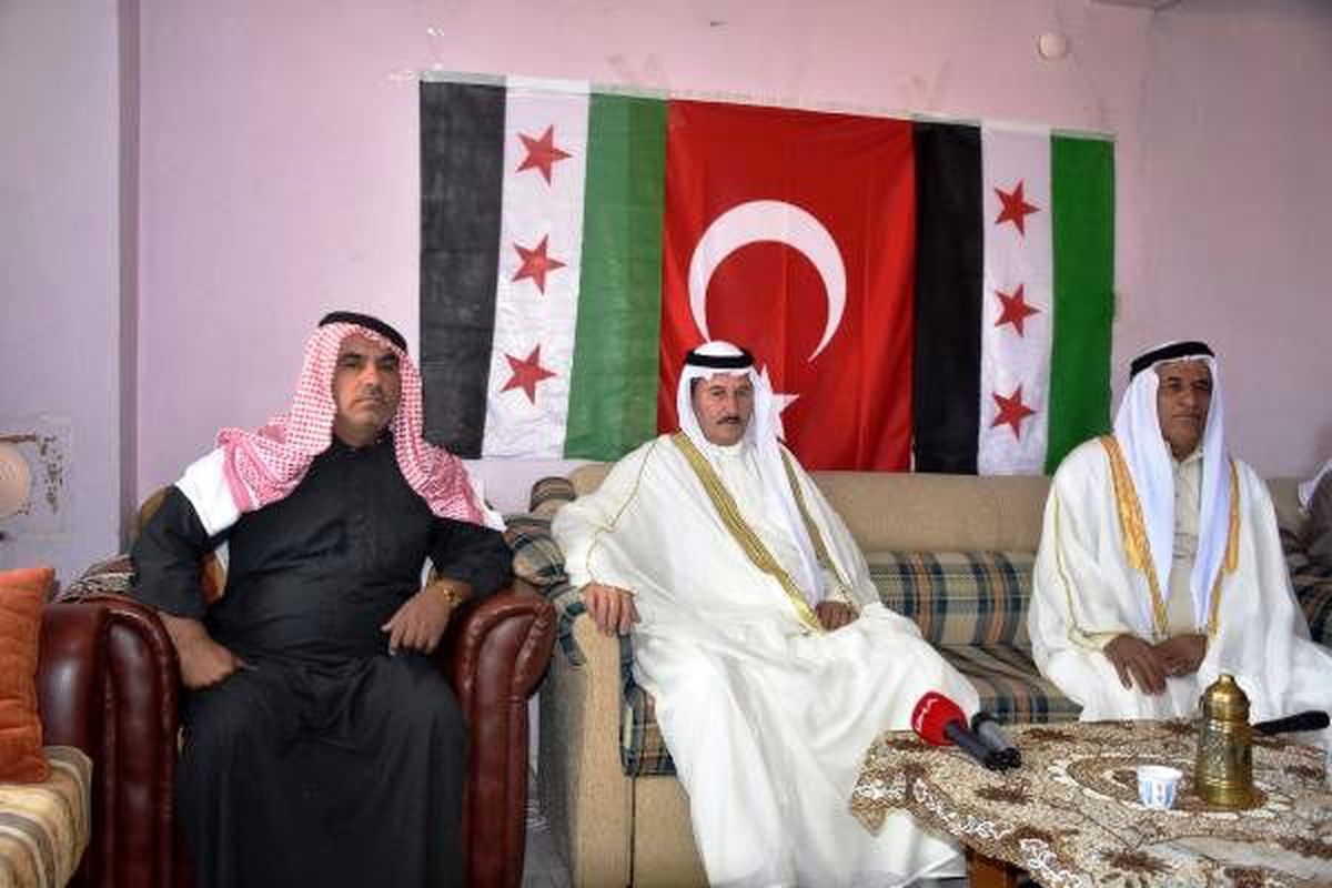 Suriyeli abraz aşiretinden, \'barış pınarı harekatı\'na destek