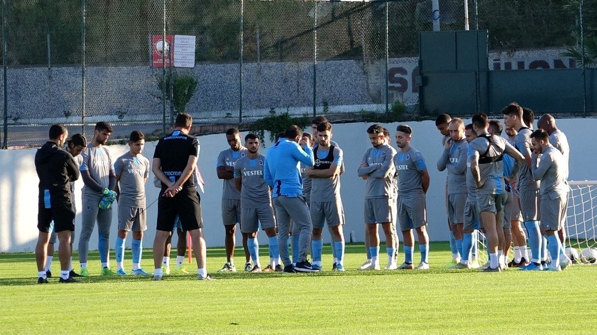 Trabzonspor, Gaziantepspor maçı hazırlıklarını sürdürdü