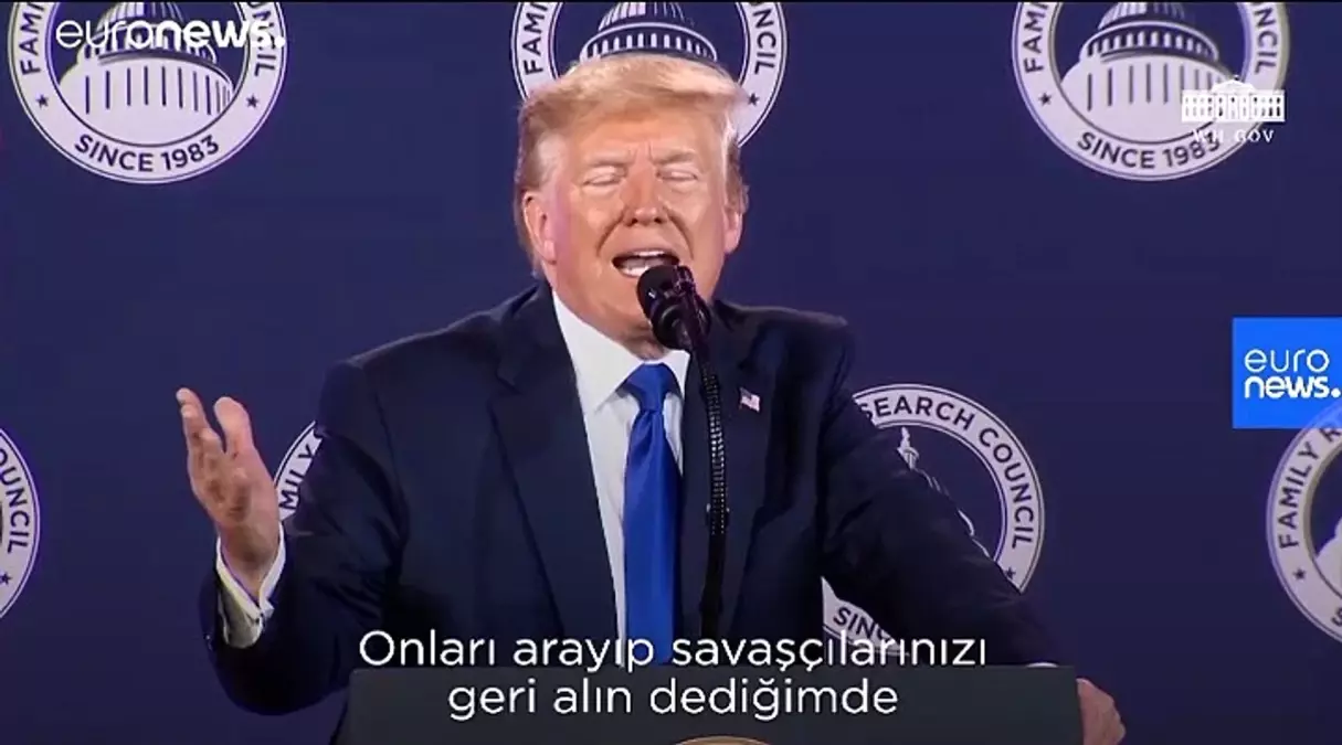 Trump: AB ülkeleri IŞİD tutuklusu vatandaşlarını geri almalı