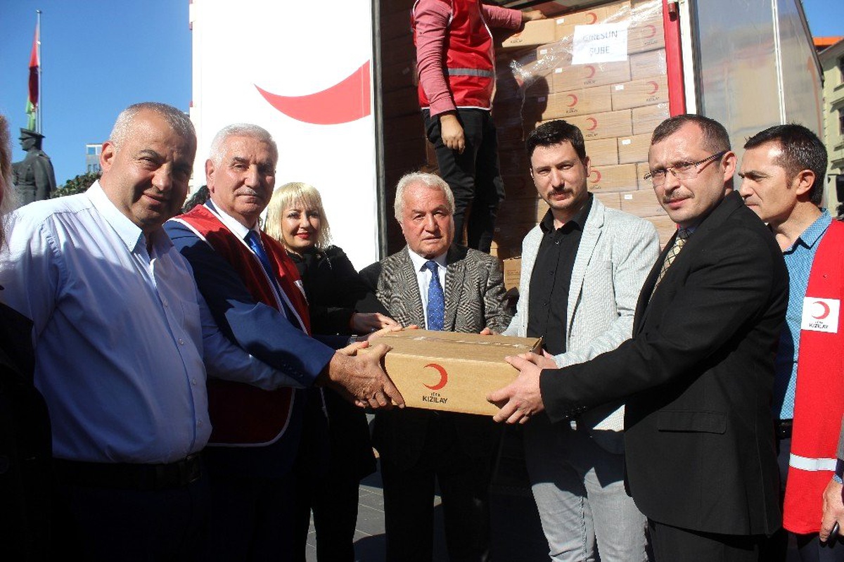Türk Kızılayı\'dan Giresun\'daki ihtiyaç sahiplerine 3 ton kavurma
