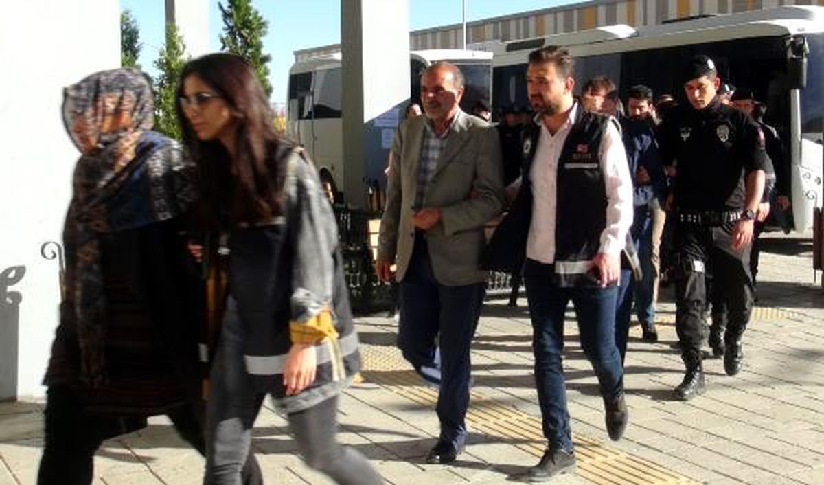 Van\'da gözaltına alınan 20 şüpheli adliyede