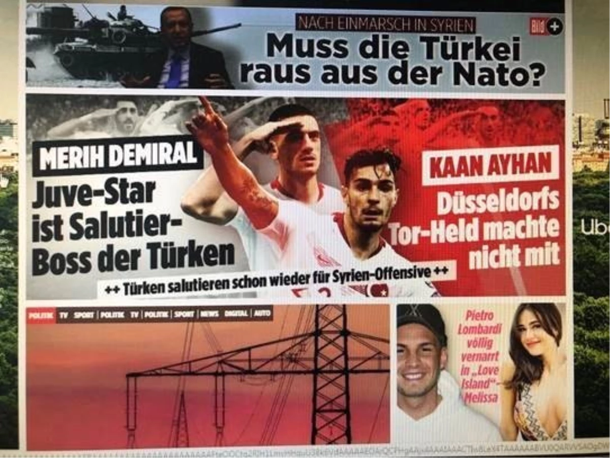 Alman medyası millilerin selamını hazmedemedi!