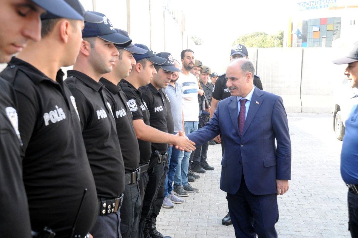 Emniyet Genel Müdürü Aktaş Suriye sınırında