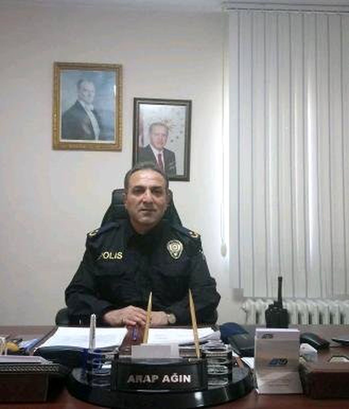 Evren\'in sevilen Emniyet Müdürü Ağın, Şereflikoçhisar\'a atandı