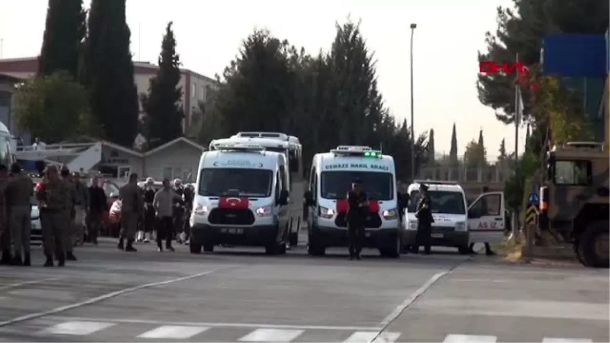 Gaziantep-barış pınarı harekatı şehitleri memleketlerine uğurlandı