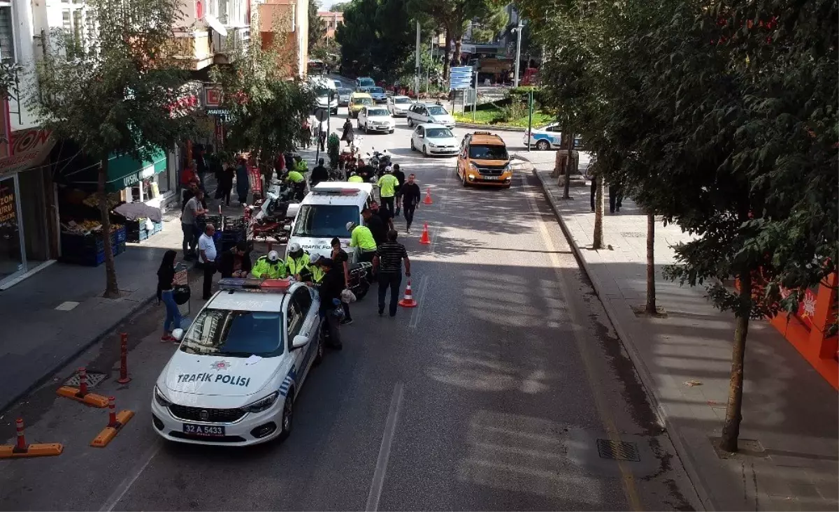 Isparta\'da geniş çaplı motosiklet ve elektrikli bisiklet denetimi