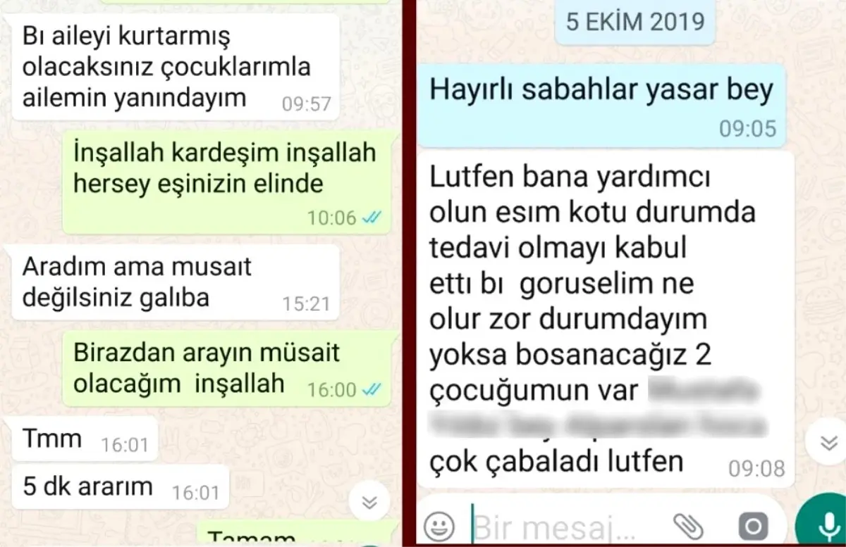 Kocası tarafından öldürülen kadın ölmeden önce kocasının tedavisi için mücadele etmiş