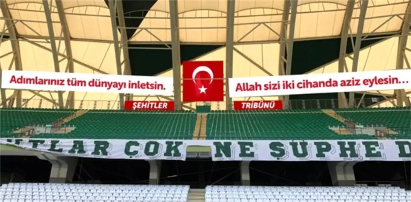 Konyaspor\'dan \'Şehitler Tribünü\' kararı