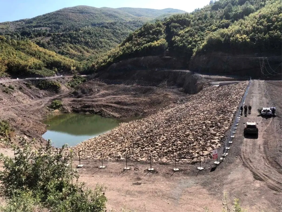 Kumluca Sulama Göleti\'nin inşası tamamlandı