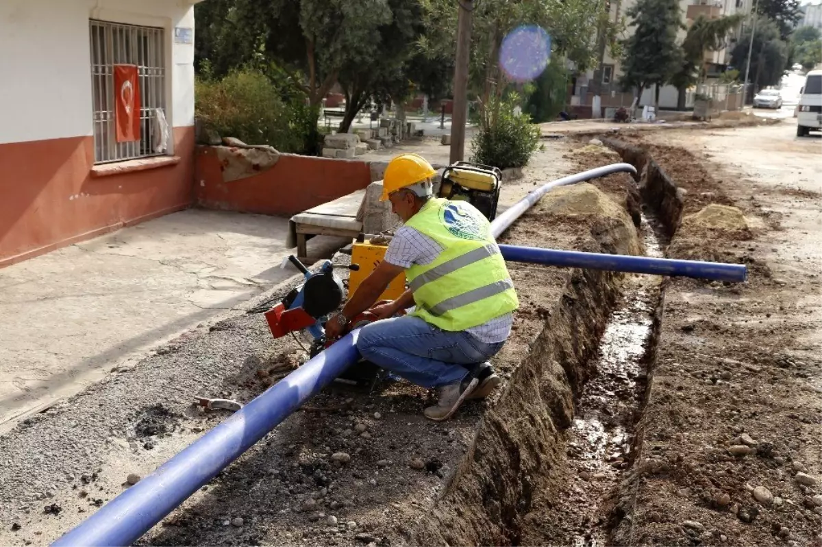 MESKİ, son 6 ayda merkezde 37 kilometre içme suyu hattı döşedi