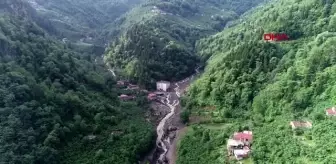 Rize karadeniz'de orman varlığı yok olan arazilerde sel ve heyelanlar artıyor