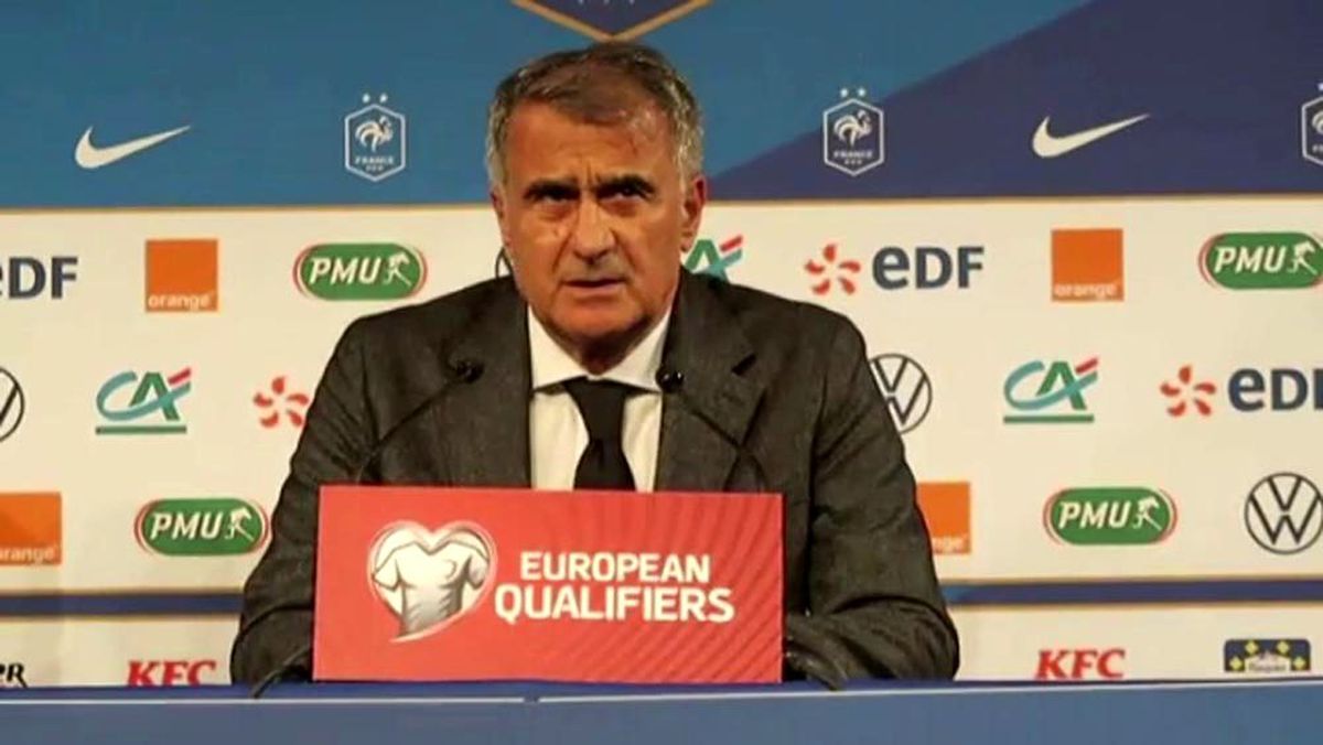 Şenol Güneş: "Kazanmak güzel olurdu ama Fransa güçlü bir takım"