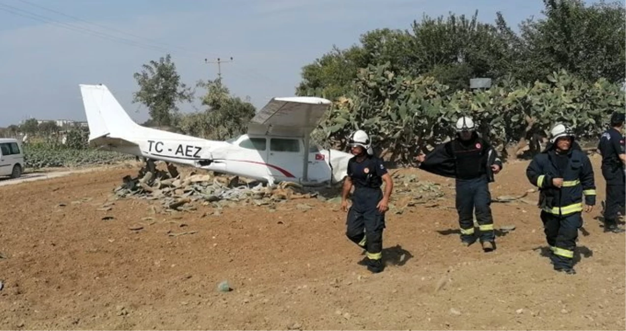 Antalya\'nın Manavgat ilçesinde sivil eğitim uçağı düştü: Ölen ya da yaralanan yok