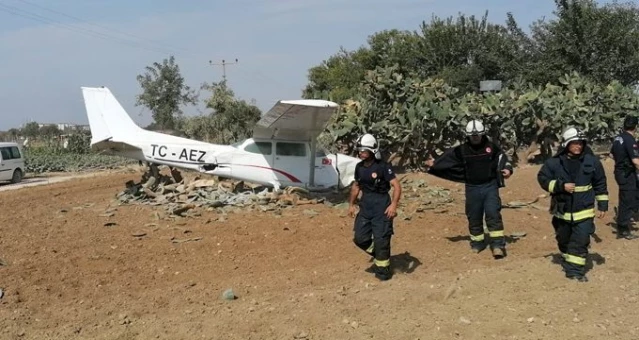 Antalya'nın Manavgat ilçesinde sivil eğitim uçağı düştü: Ölen ya da yaralanan yok