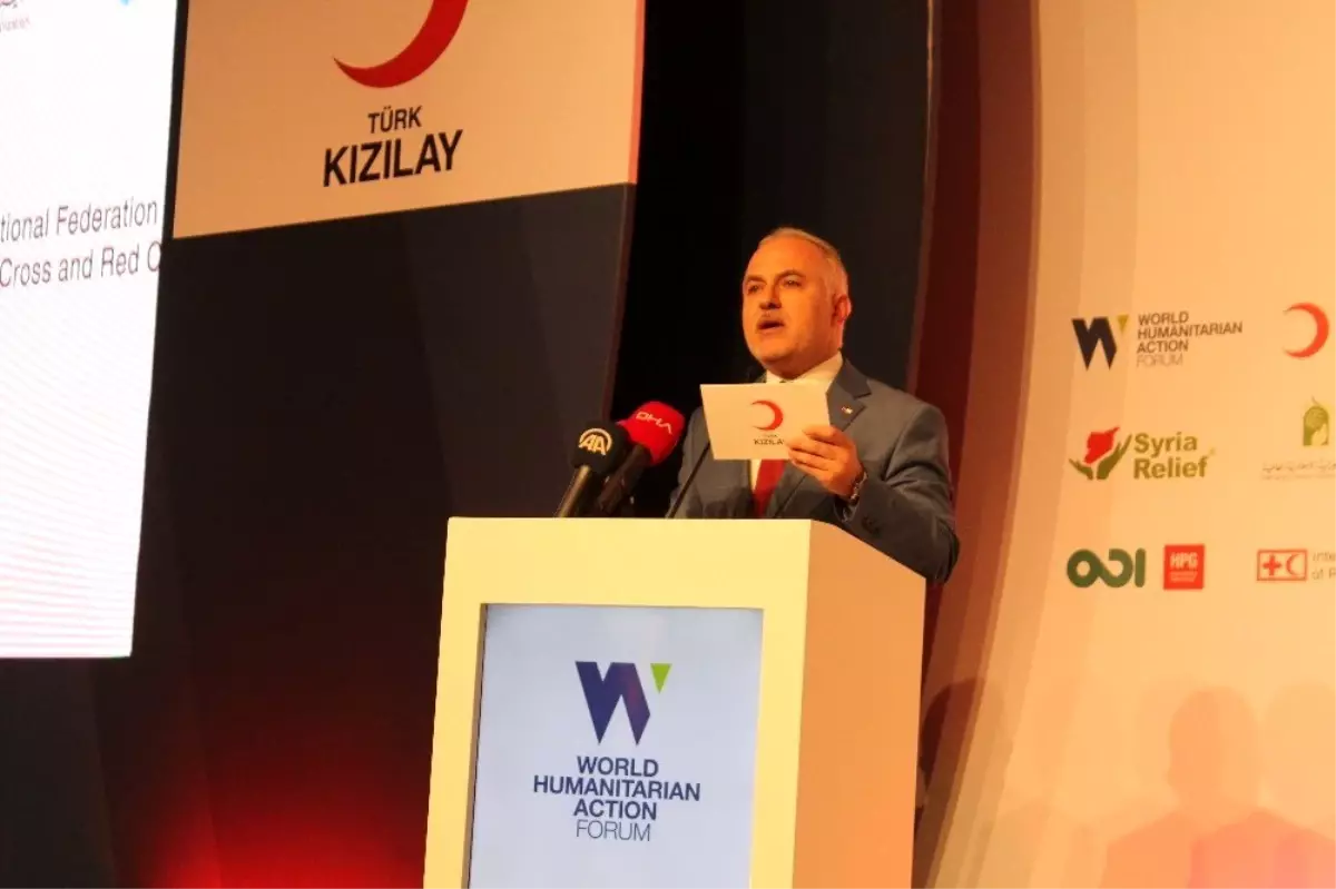 Türk Kızılay Genel Başkanı Dr. Kınık: "Bölge terörden arındırıldıkça insani yardım faaliyetlerimiz...