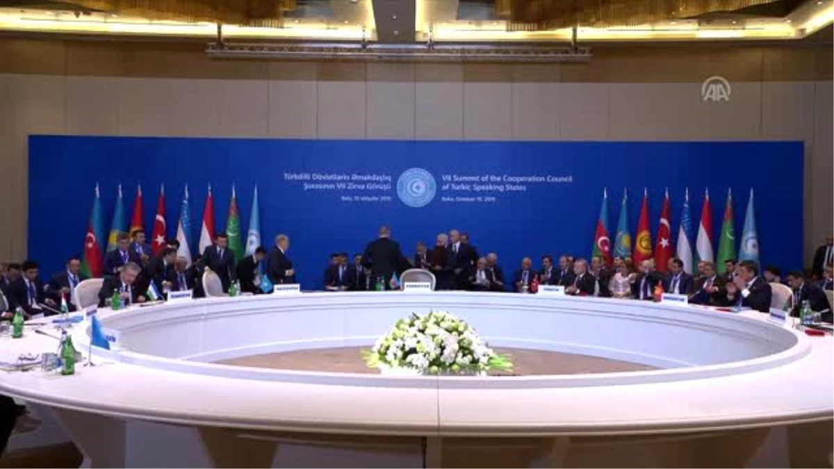 Türk Konseyi 7. Zirvesi - Kazakistan Kurucu Cumhurbaşkanı Nazarbayev