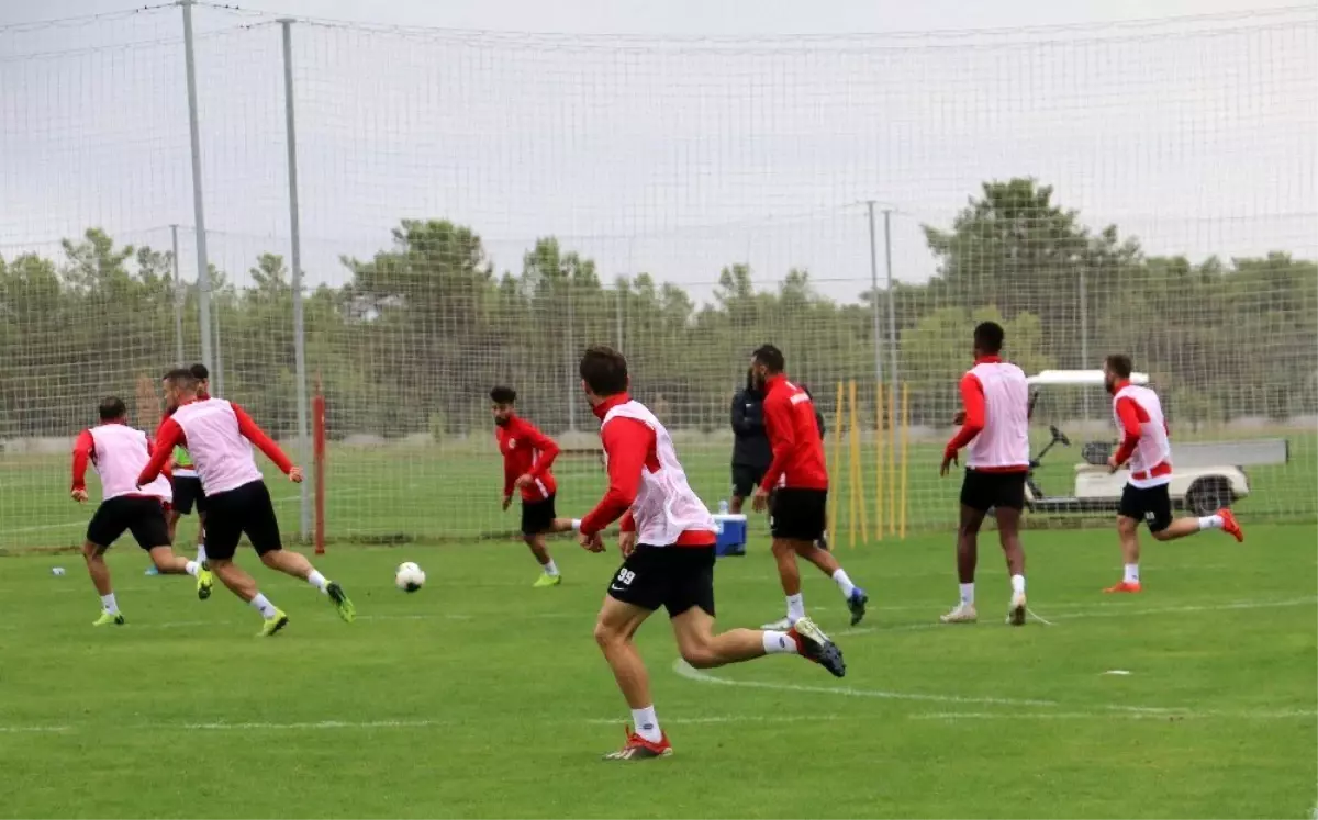 Antalyaspor, Gençlerbirliği maçının hazırlıklarını sürdürüyor