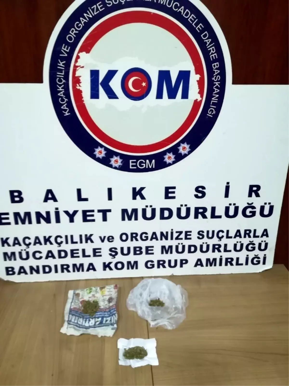 Balıkesir polisinden uyuşturucu tacirlerine operasyon