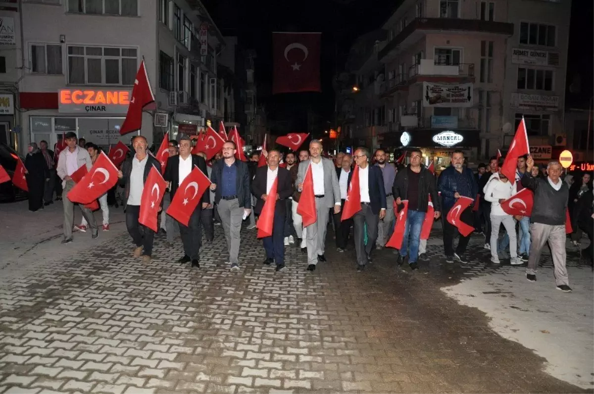 \'Barış Pınarı Harekatı\'na destek yürüyüşü