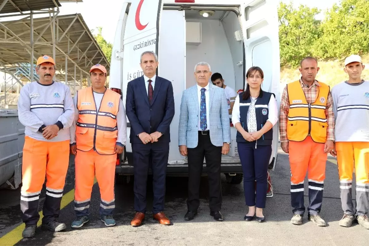 Battalgazi Belediyesi, çalışanlarına sağlık taraması yaptırdı.