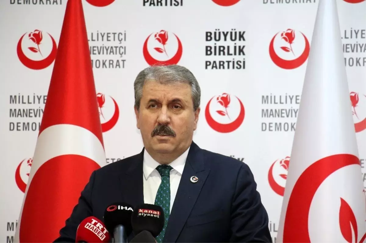 BBP Genel Başkanı Destici: "O artık bizim gözümüzde Kuzey Kıbrıs Türk Cumhuriyeti Cumhurbaşkanı...