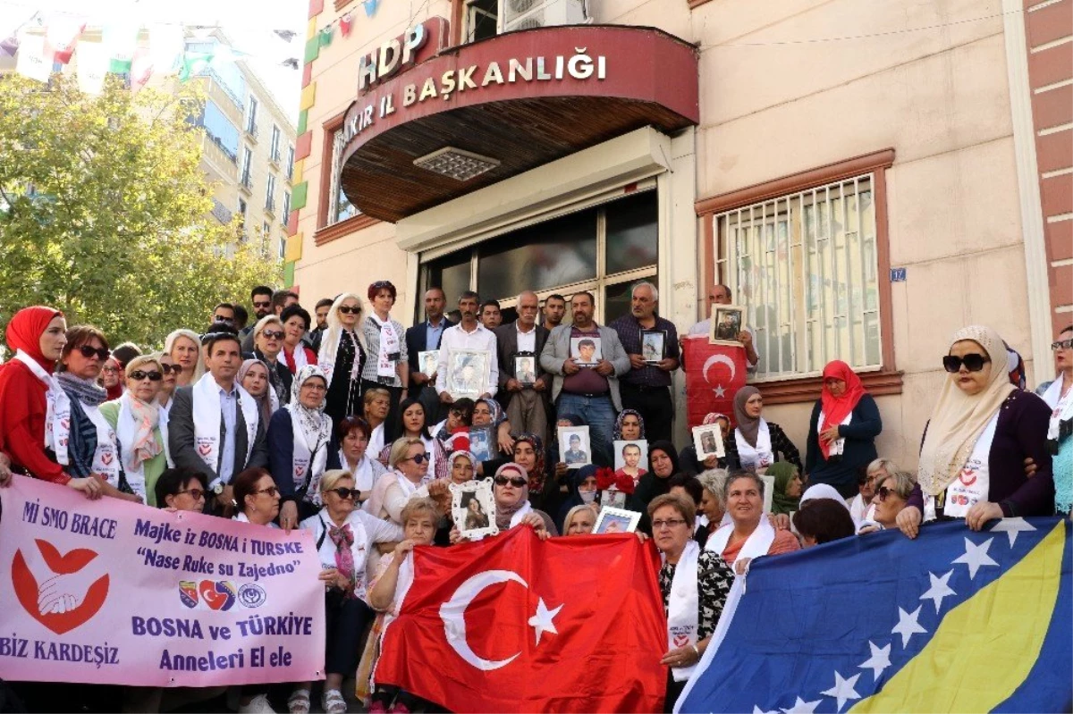 Bosnalı kadınlardan Diyarbakır annelerine destek ziyareti